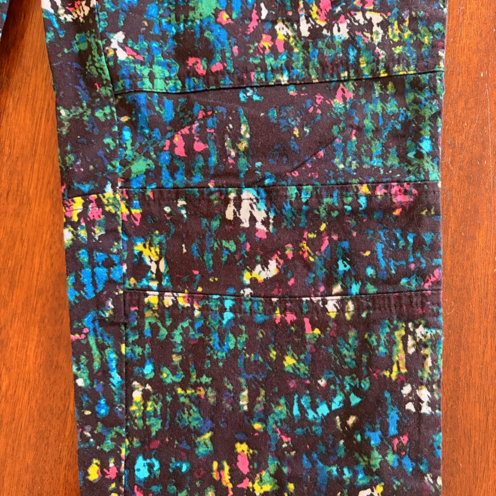 Derek Lam Multicolor Patterned Capri Pants Woman’… - image 2